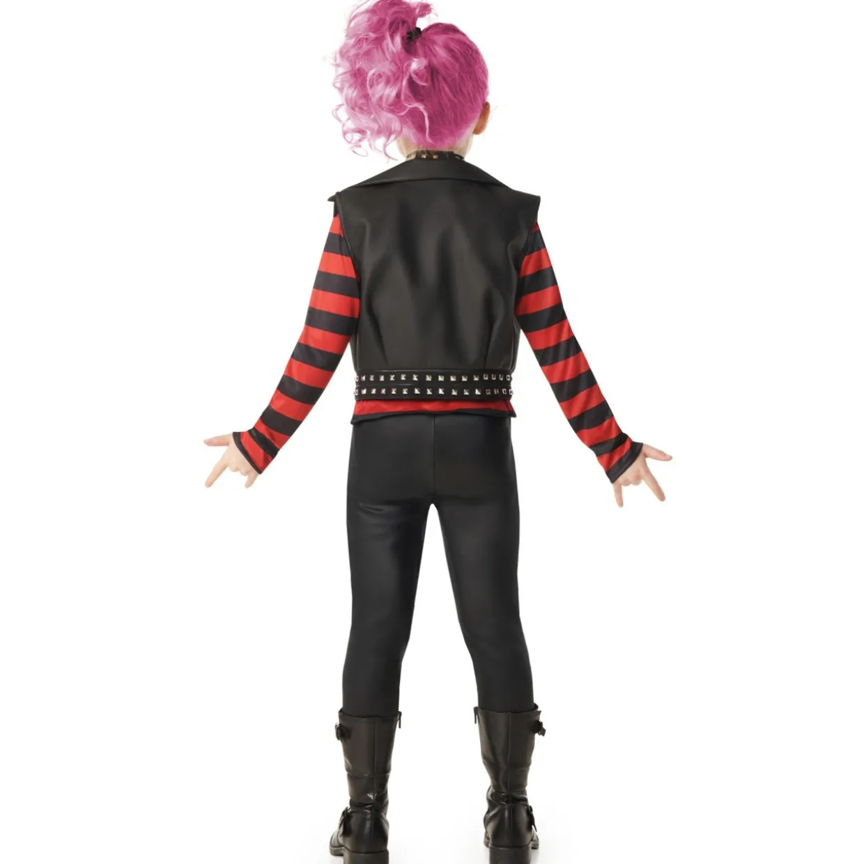 Disfraz de Rockero Punky Rayas infantil