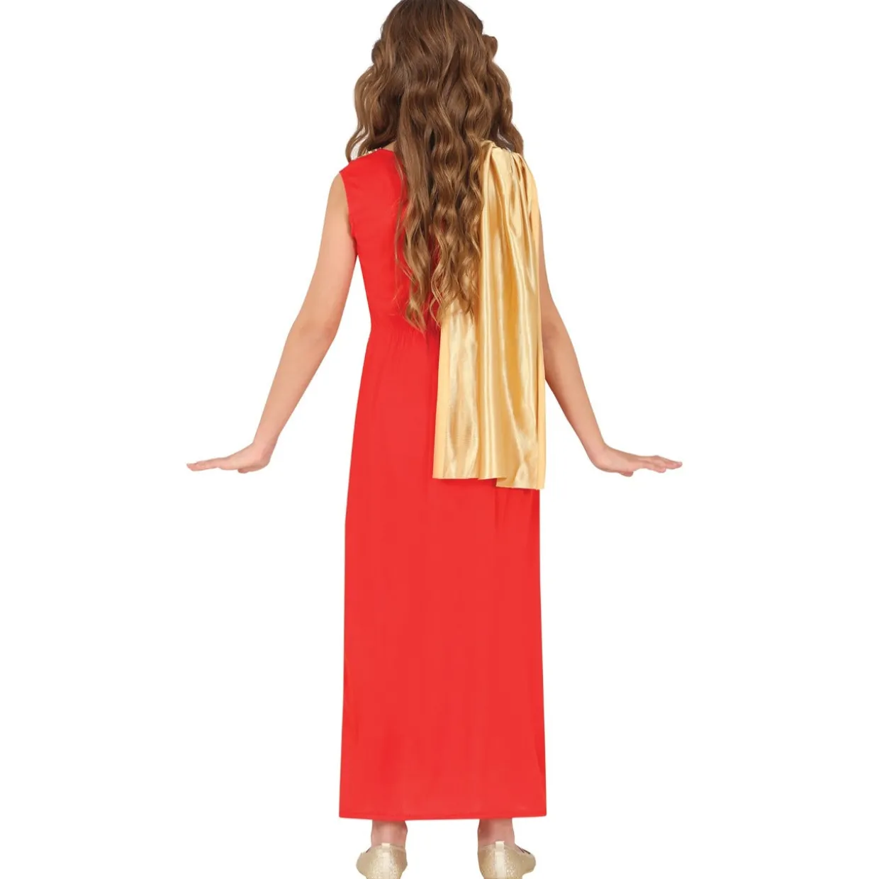 Disfraz de Romana Rojo para niña