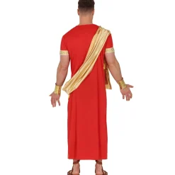 Disfraz de Romano Rojo para hombre