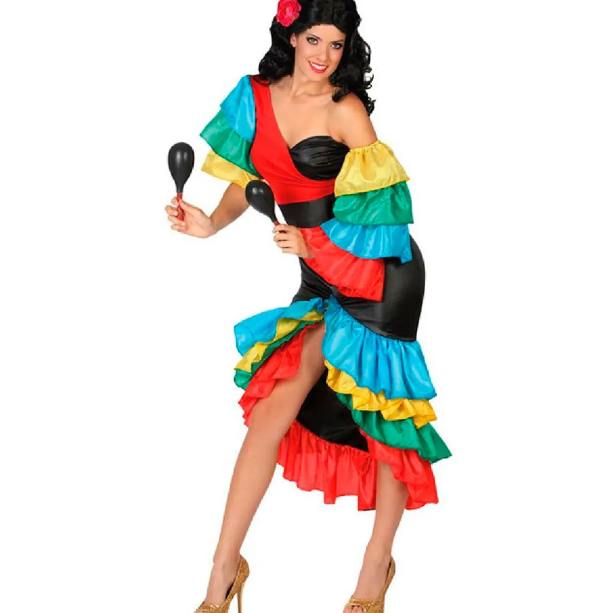 Disfraz de Rumbera adulta