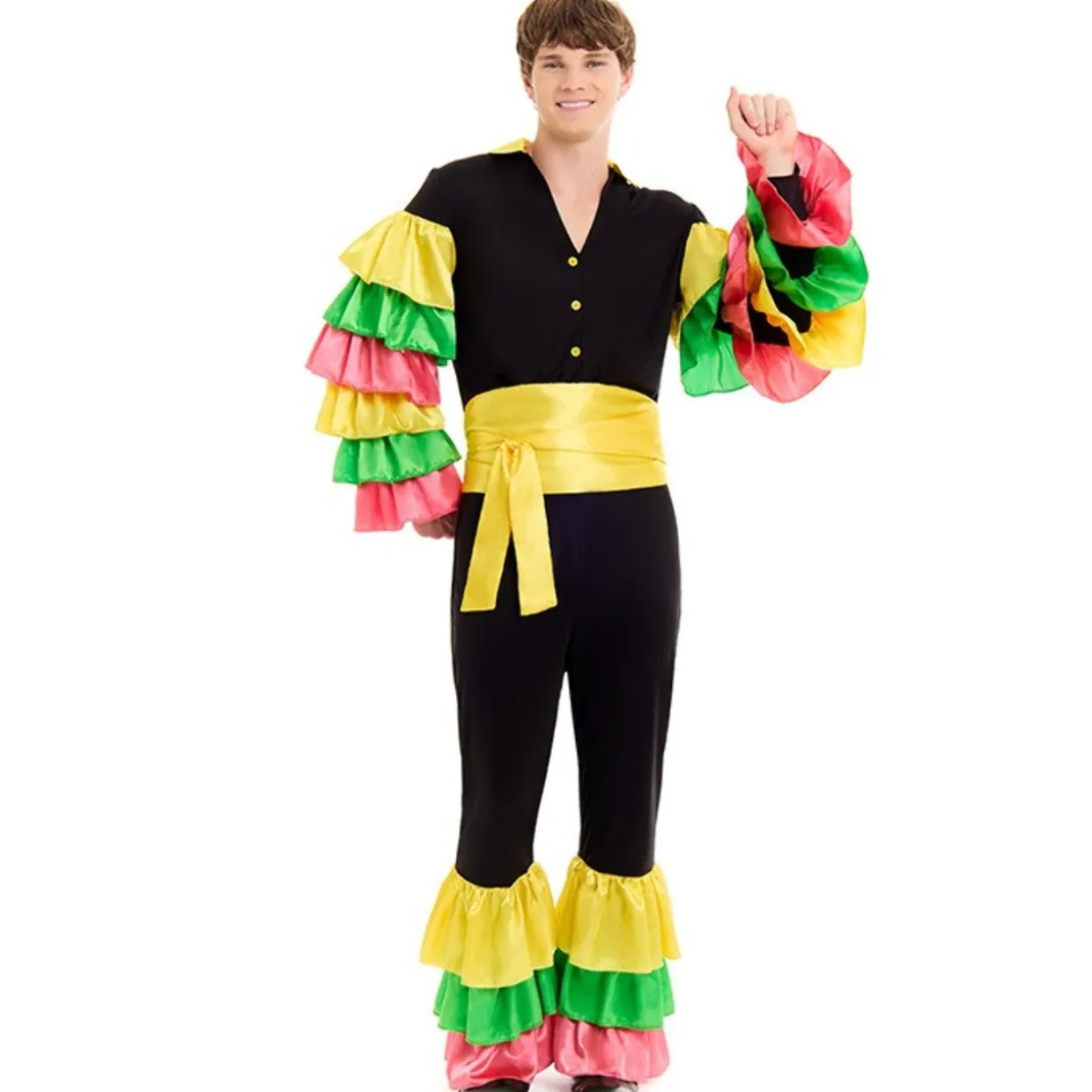 Disfraz de Rumbero Colorido para hombre