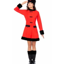 Disfraz de Rusa Rojo para mujer