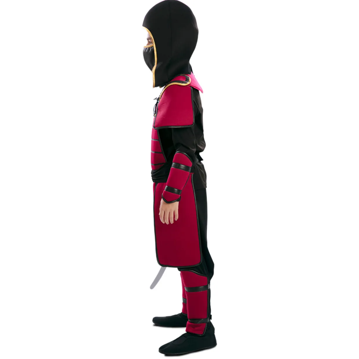 Disfraz de Samurái Rojo para niño