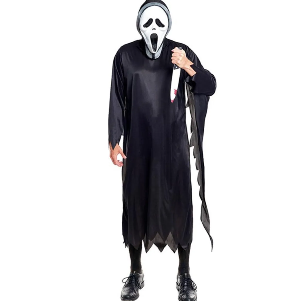 Disfraz de Scream Negro para adulto