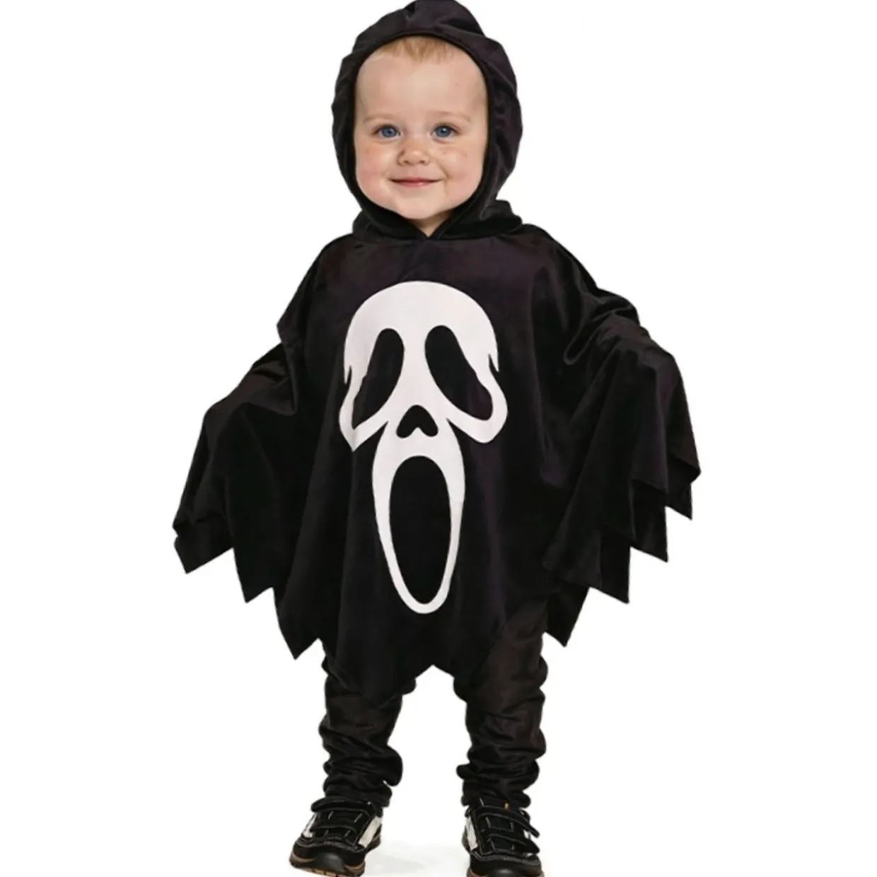 Disfraz de Scream Poncho para bebé