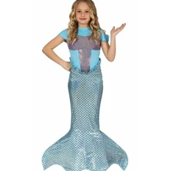 Disfraz de Sirena Celeste para niña