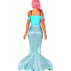 Disfraz de Sirena Celeste para mujer