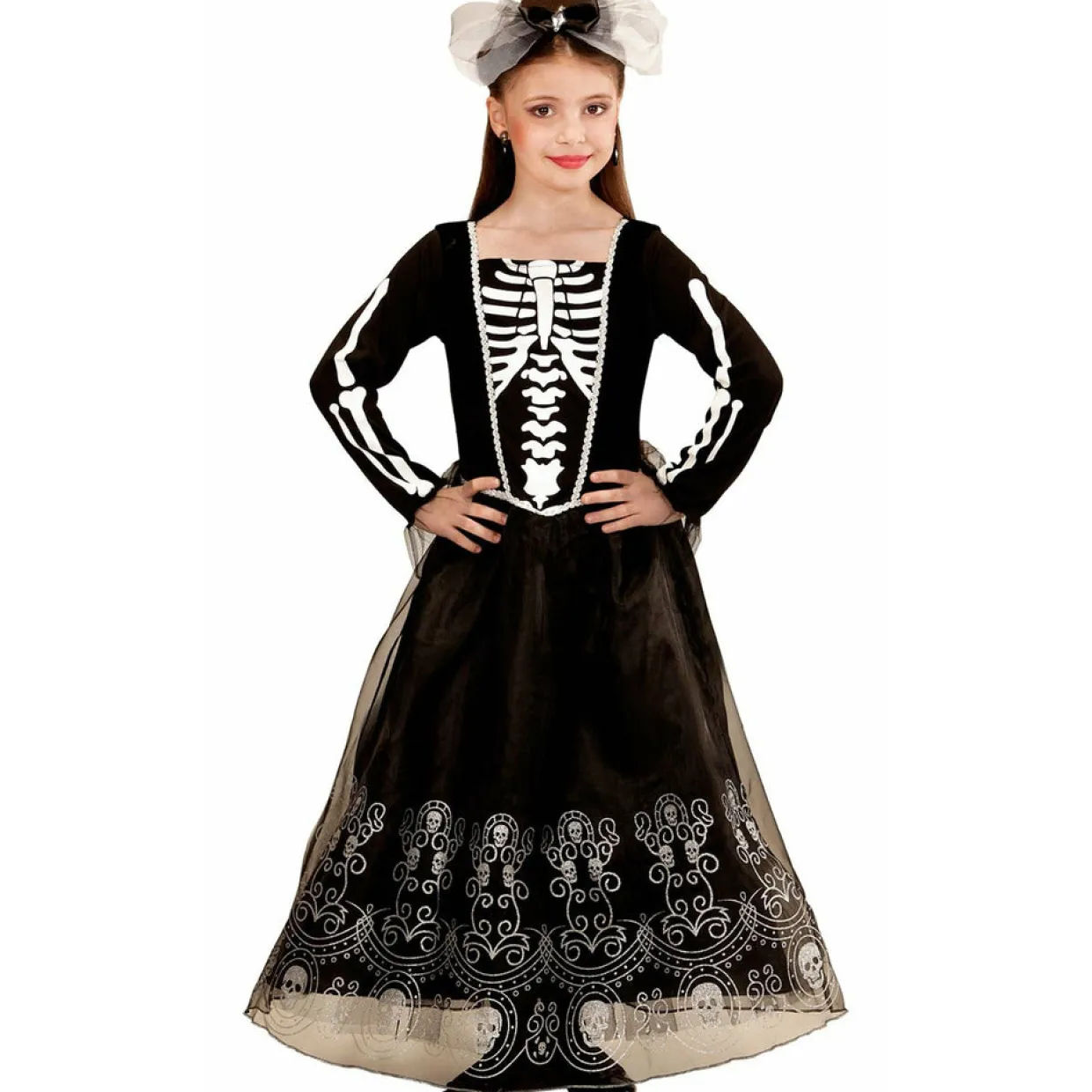Disfraz de Skeletria para niña