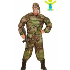 Disfraz de Soldado Musculoso para hombre