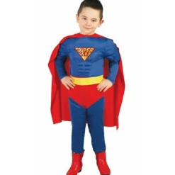 Disfraz de Súper Hero Musculoso infantil