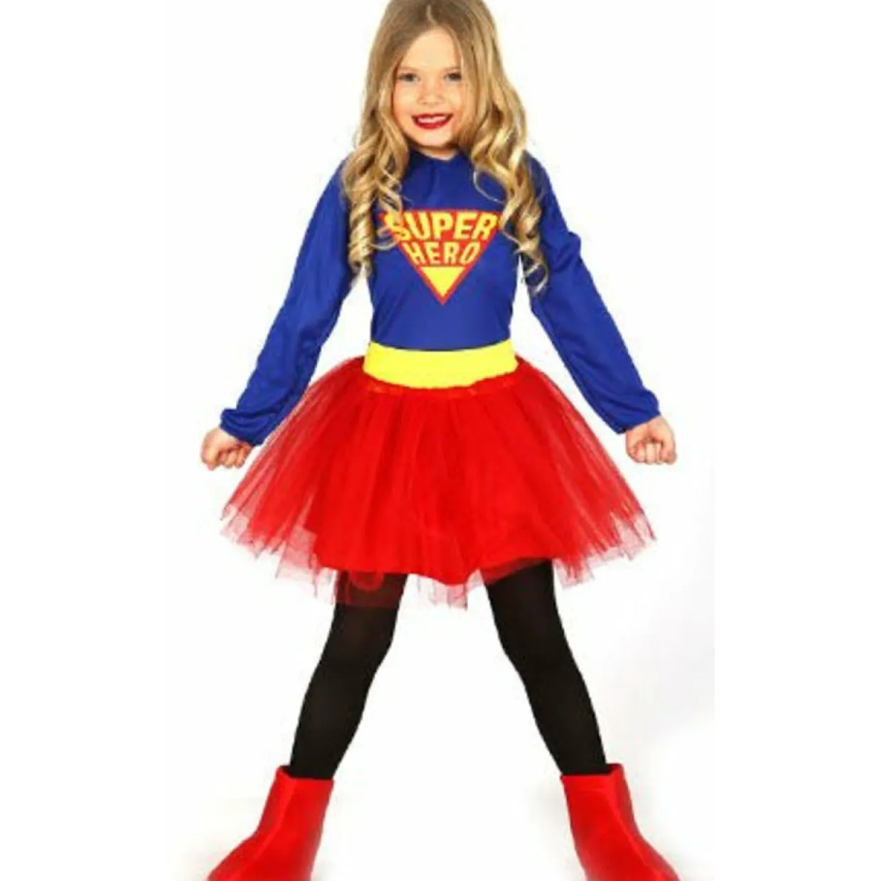 Disfraz de Súper Hero Tutú para niña