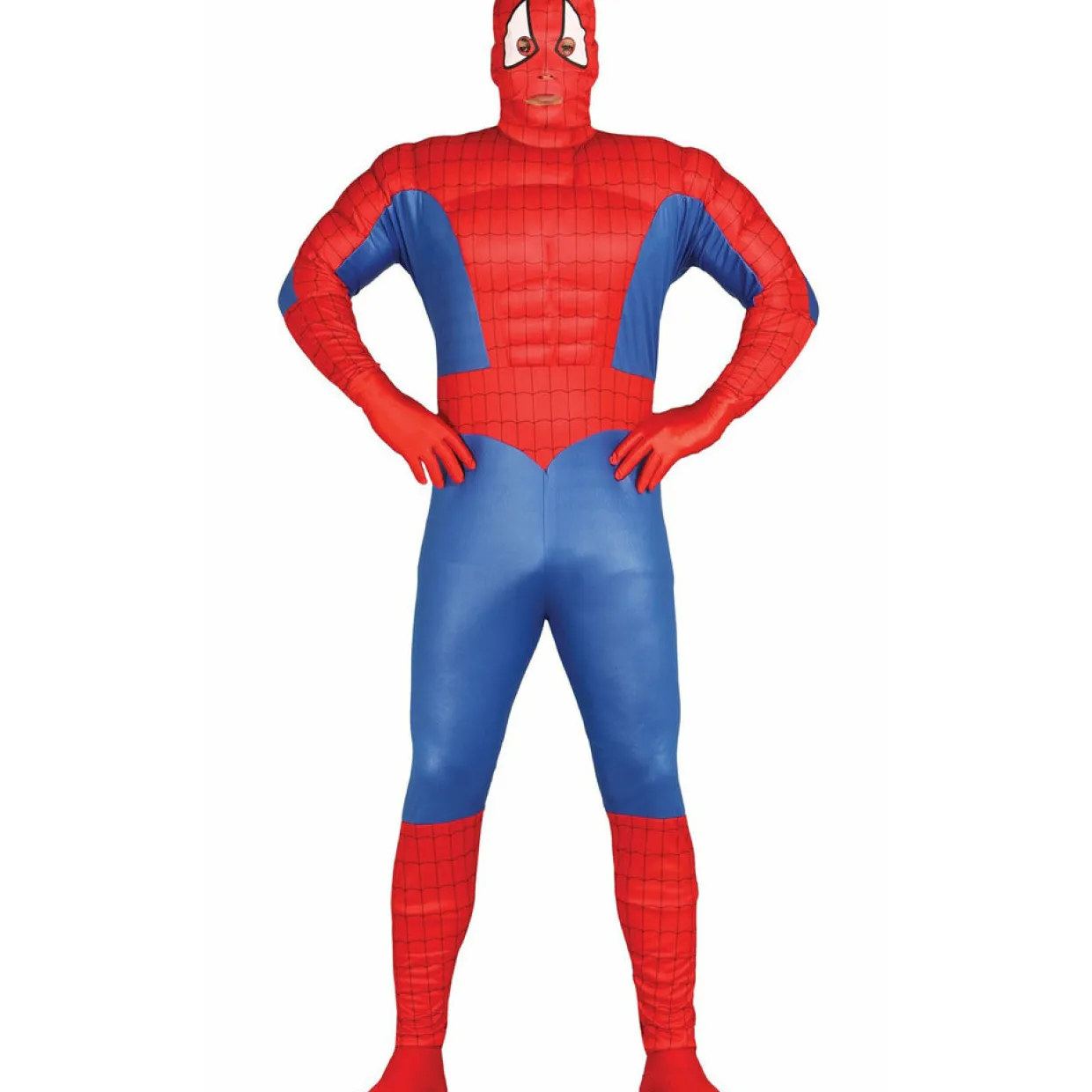 Disfraz de Spider Boy Musculoso para adulto
