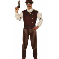 Disfraz de Steampunk Western para hombre