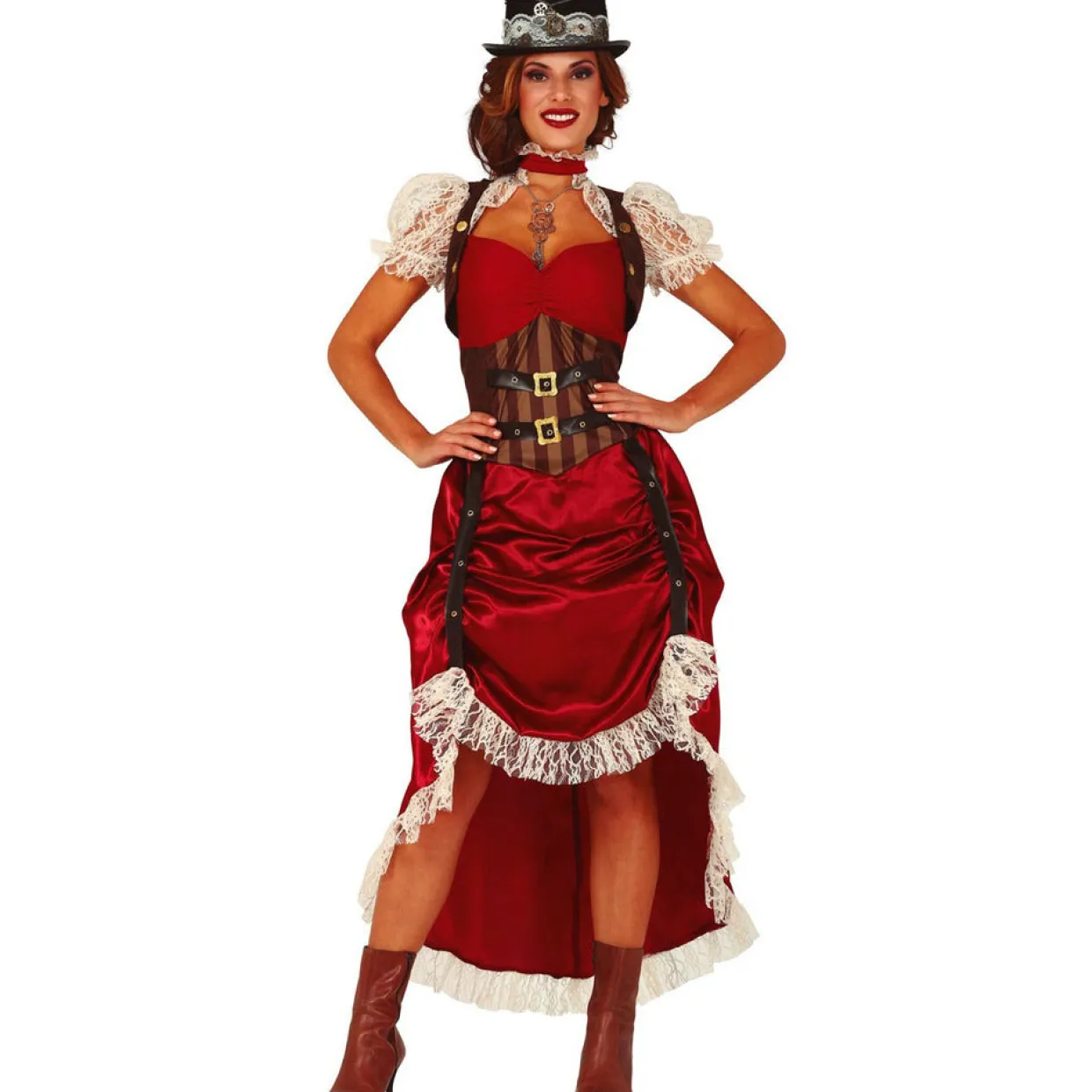 Disfraz de Steampunk Western para mujer