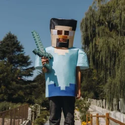 Disfraz de Steve Minecraft para niño