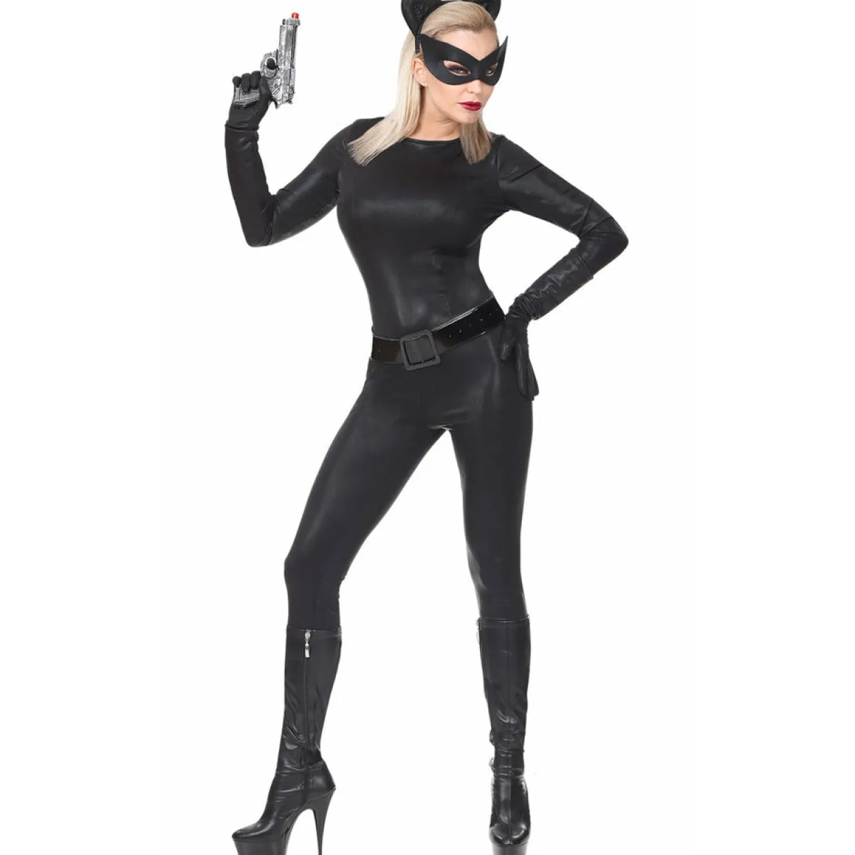 Disfraz de Super Gata Negro para mujer