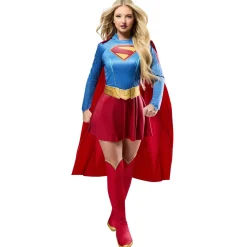 Disfraz de Supergirl™ Movie Deluxe para mujer