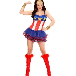 Disfraz de Superheroina Maravilla para mujer