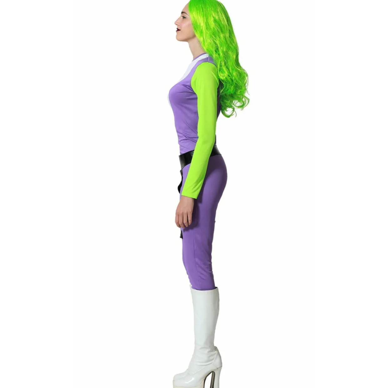Disfraz de Superheroína Verde para mujer