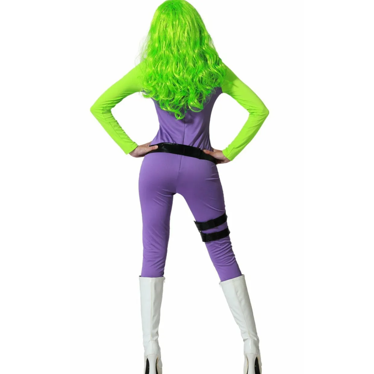 Disfraz de Superheroína Verde para mujer