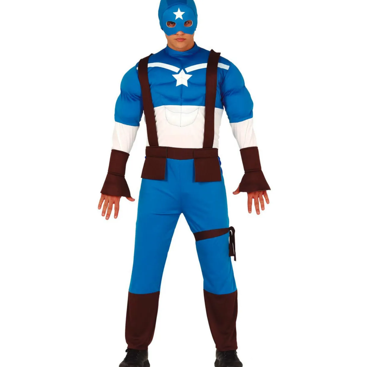 Disfraz de Superhéroe Capitán para hombre