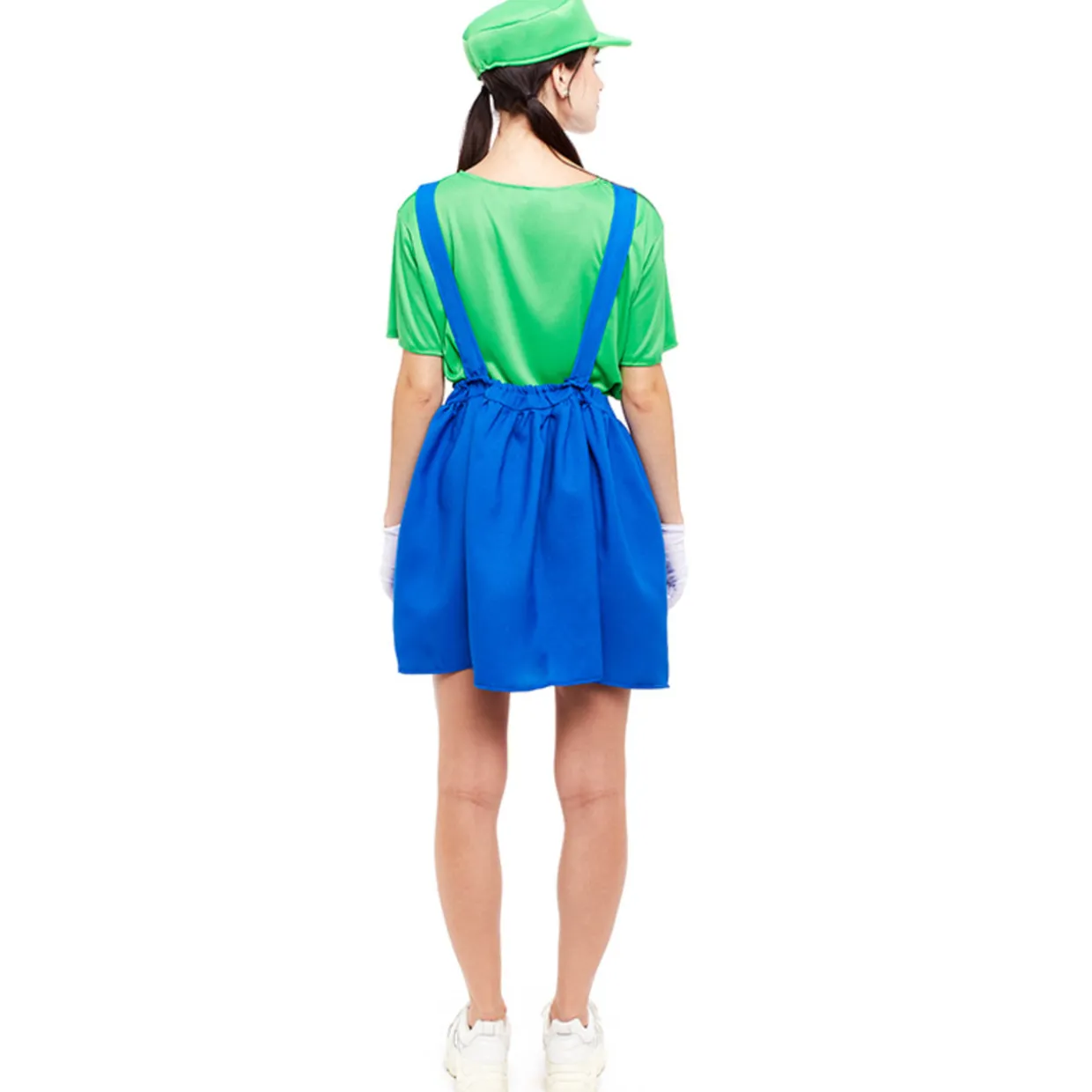 Disfraz de Super Luigi Gorra para mujer