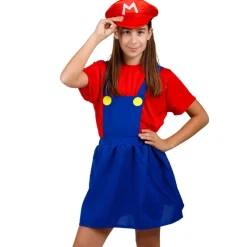 Disfraz de Super Mario Gorra para niña
