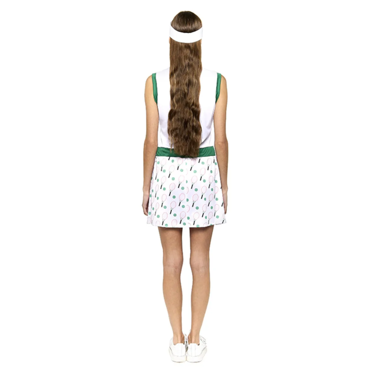 Disfraz de Tenista Retro para mujer
