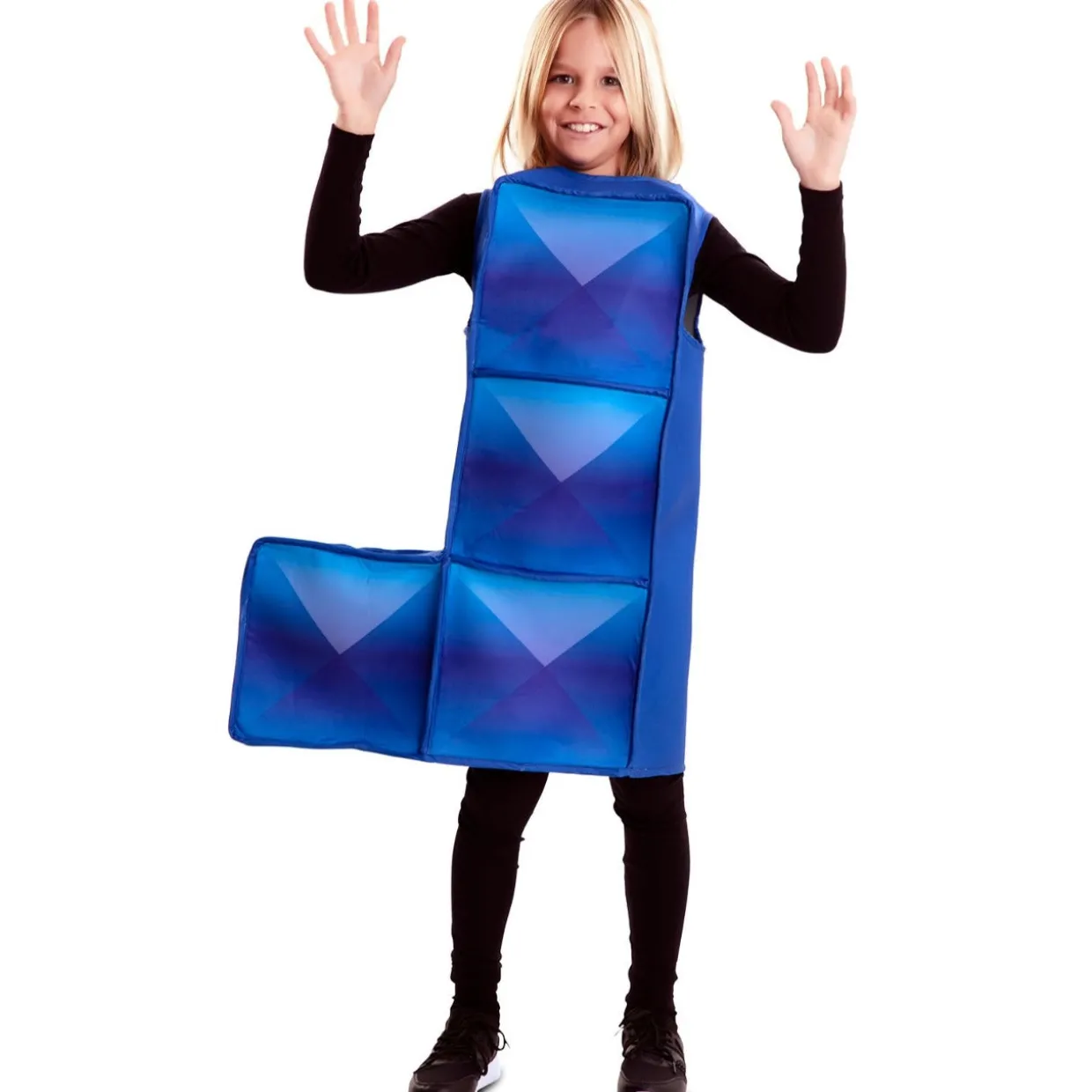 Disfraz de Tetris Azul Oscuro Infantil