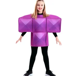 Disfraz de Tetris Morado Infantil