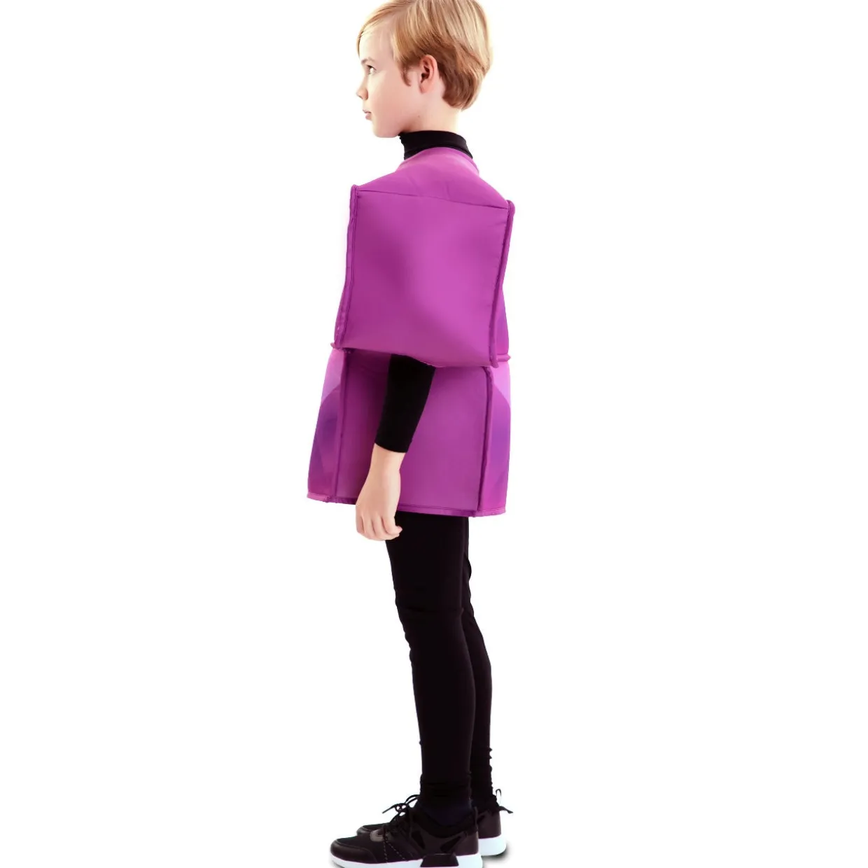 Disfraz de Tetris Morado Infantil