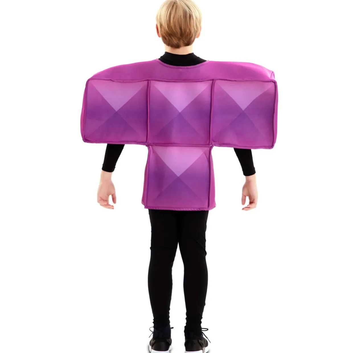 Disfraz de Tetris Morado Infantil