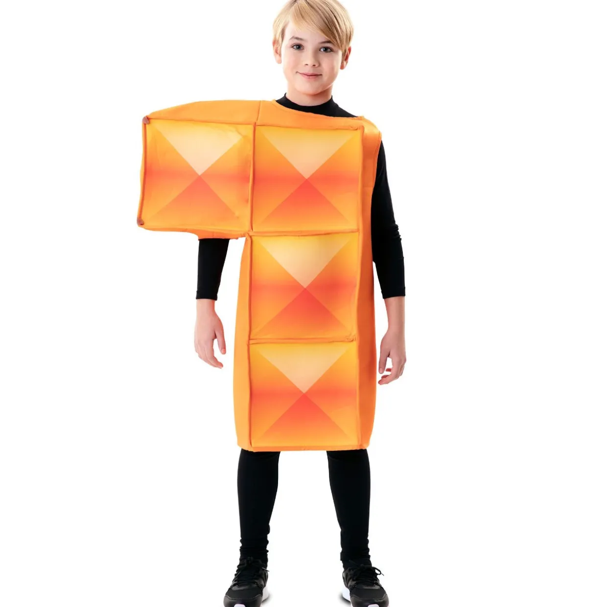 Disfraz de Tetris Naranja Infantil