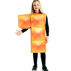Disfraz de Tetris Naranja Infantil