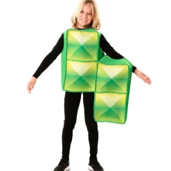 Disfraz de Tetris Verde Infantil