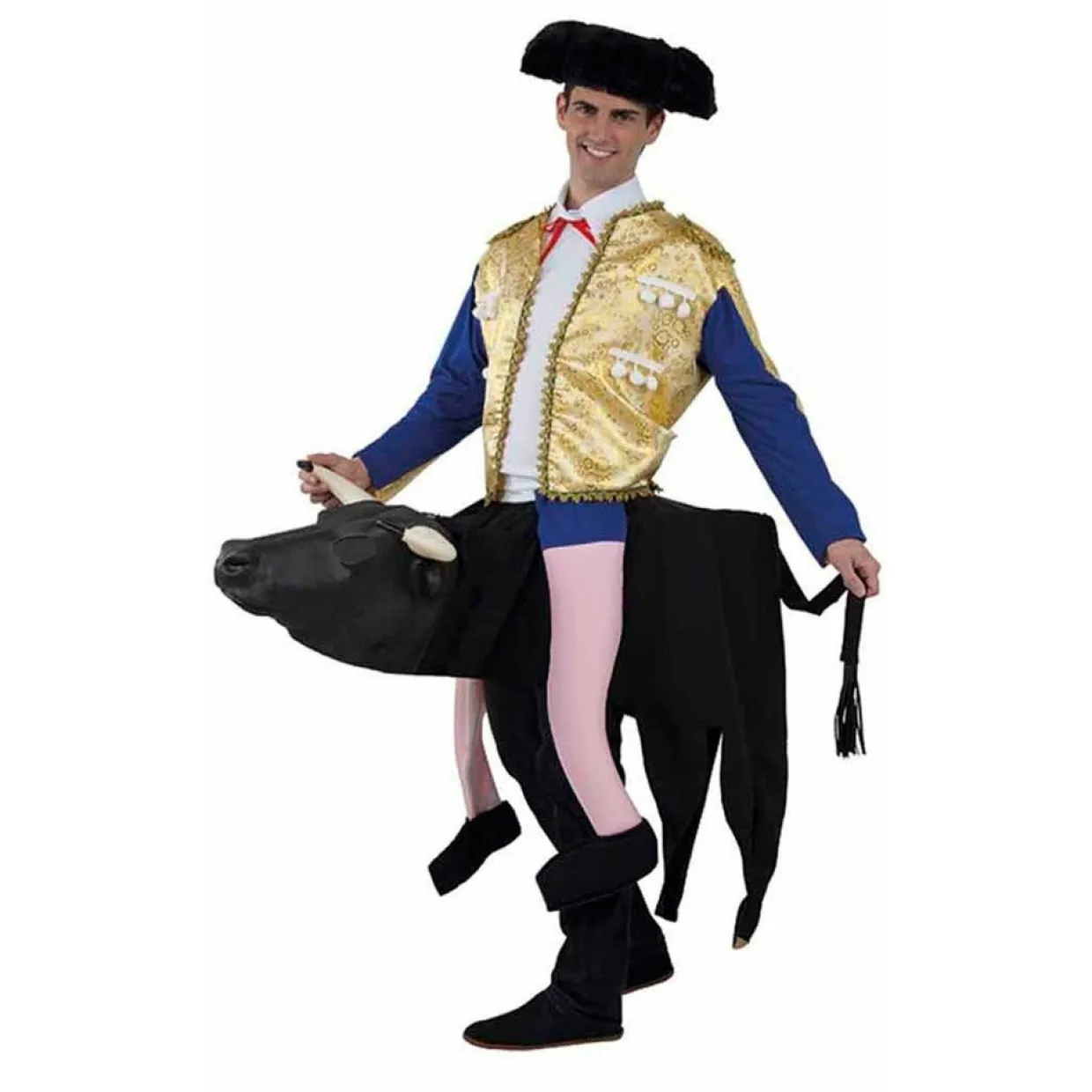 Disfraz de Torero sobre Toro adulto