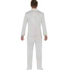 Disfraz de Traje Plateado Metalizado para hombre