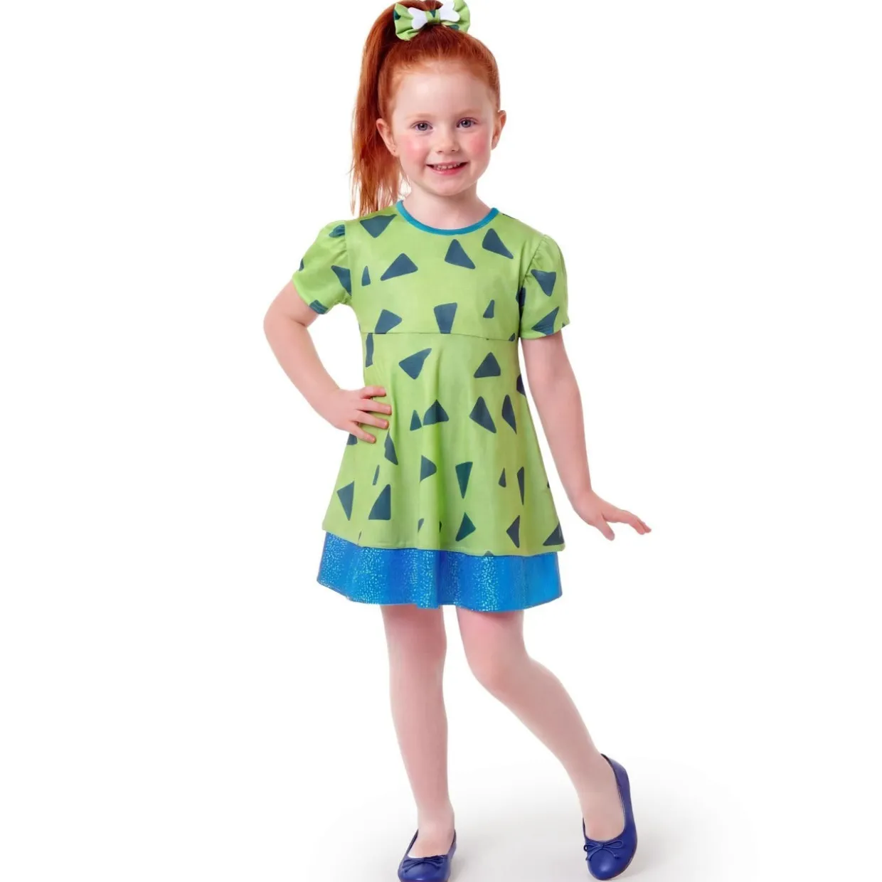 Disfraz de Troglodita Pebbles para niña