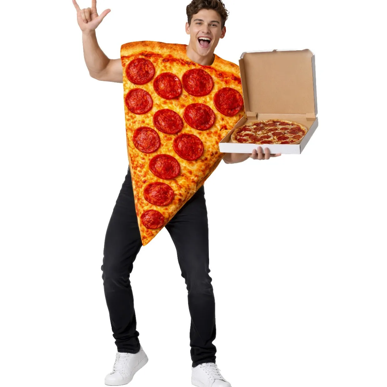 Disfraz de Trozo de Pizza para adulto