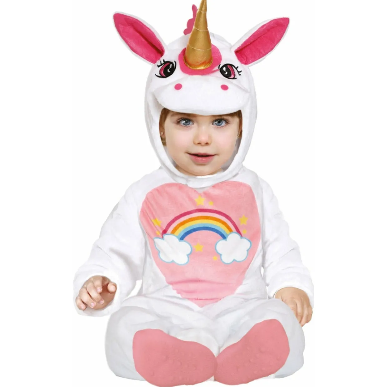 Disfraz de Unicornio Arcoíris para bebé