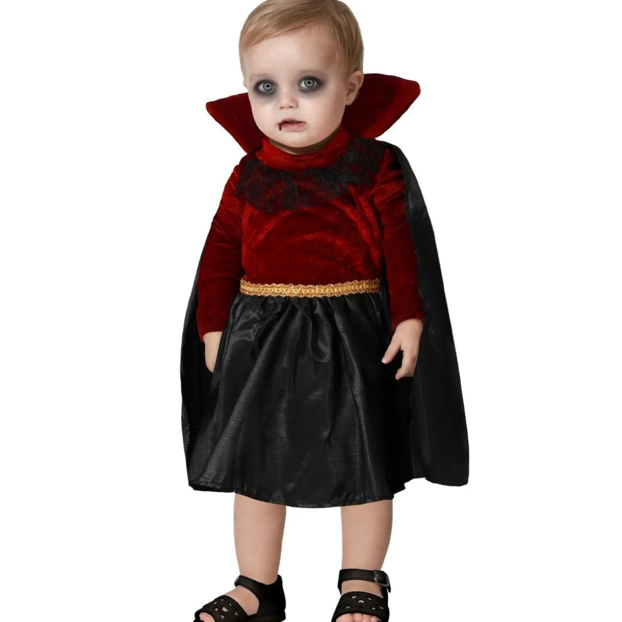 Disfraz de Vampiresa Siniestra para bebé