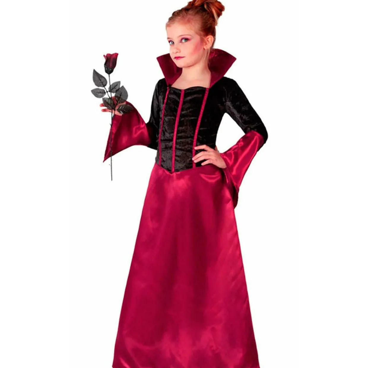 Disfraz de Vampiresa Zaleska para niña