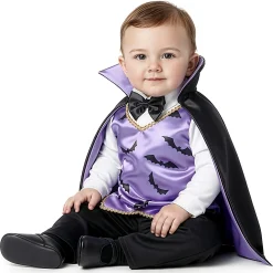 Disfraz de Vampiro Lila para bebé