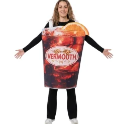 Disfraz de Vaso de Vermut para adulto