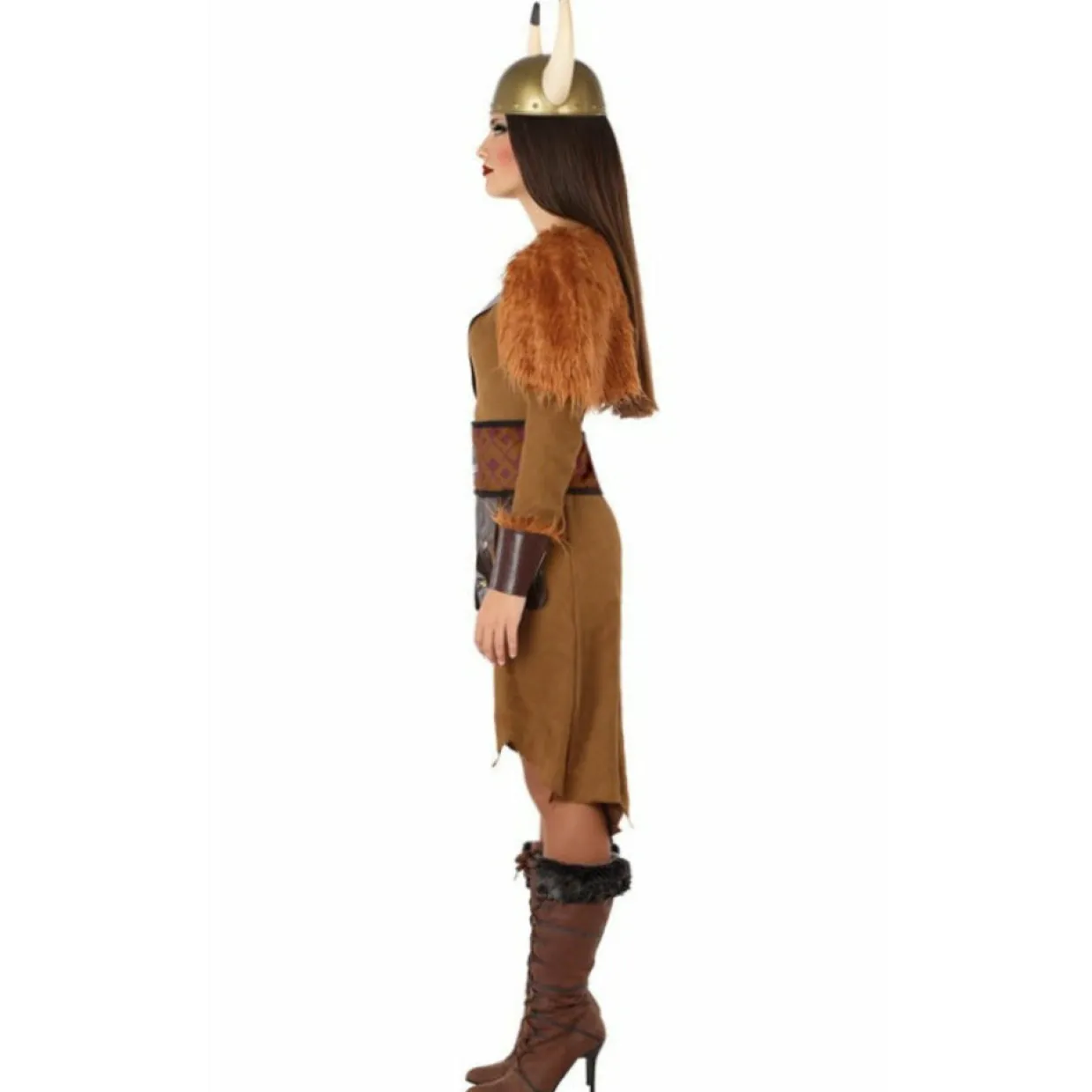 Disfraz de Vikinga Calavera para mujer
