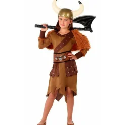 Disfraz de Vikinga Guerrera para niña