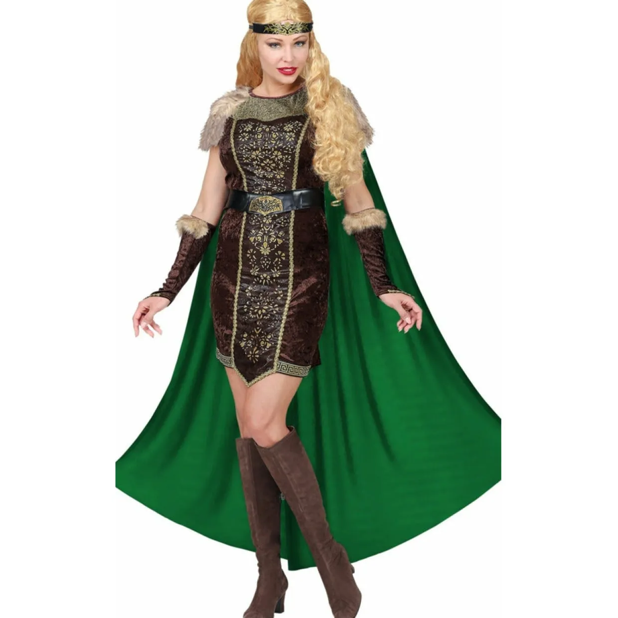 Disfraz de Vikinga Hilda para mujer