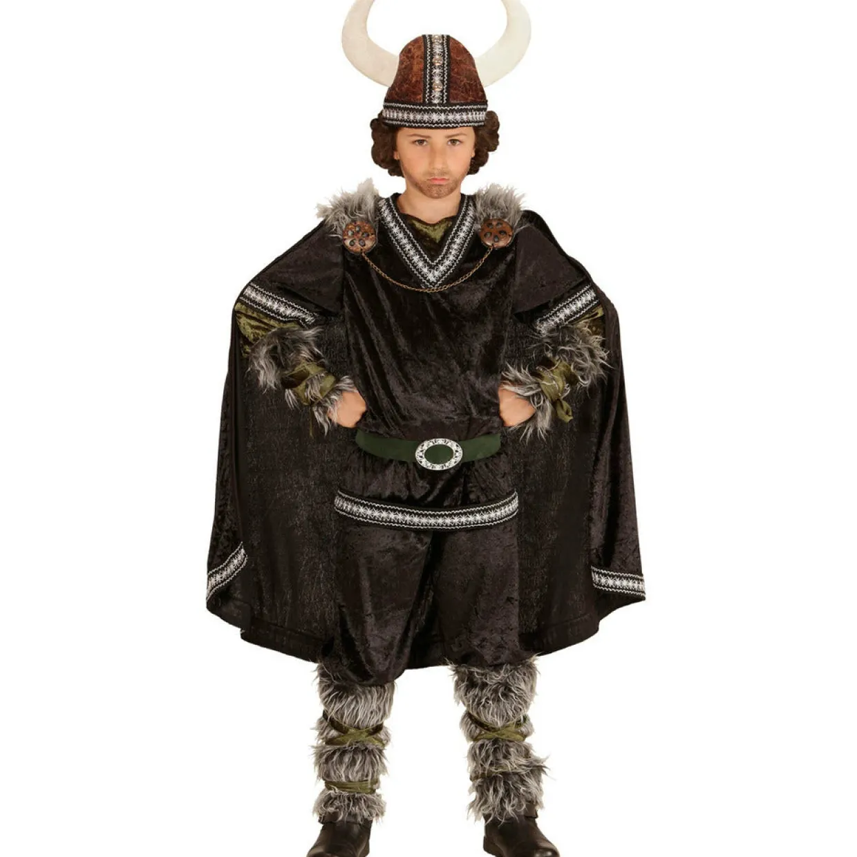 Disfraz de Vikingo Capa infantil