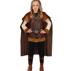 Disfraz de Vikingo Marrón infantil