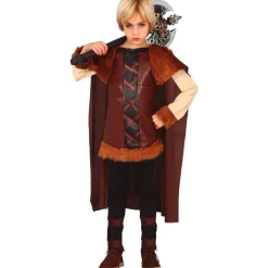 Disfraz de Vikingo Marrón infantil